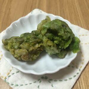 春の息吹☆サクサクの蕗のとう天ぷら